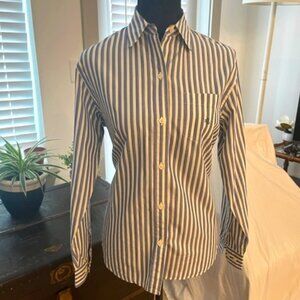 Polo Ralph Lauren Blue Yellow and White Stripe Button Down